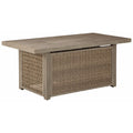 Rectangular Fire Pit Table in Beige C384624