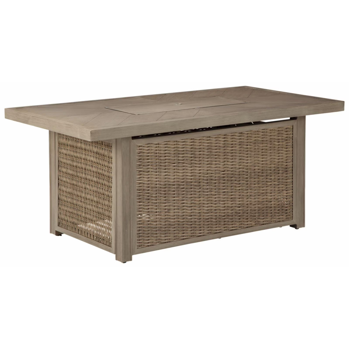 Rectangular Fire Pit Table in Beige C384624