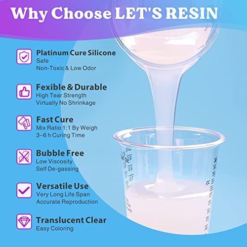 8oz Silicone Mold Making Kit Translucent P666470