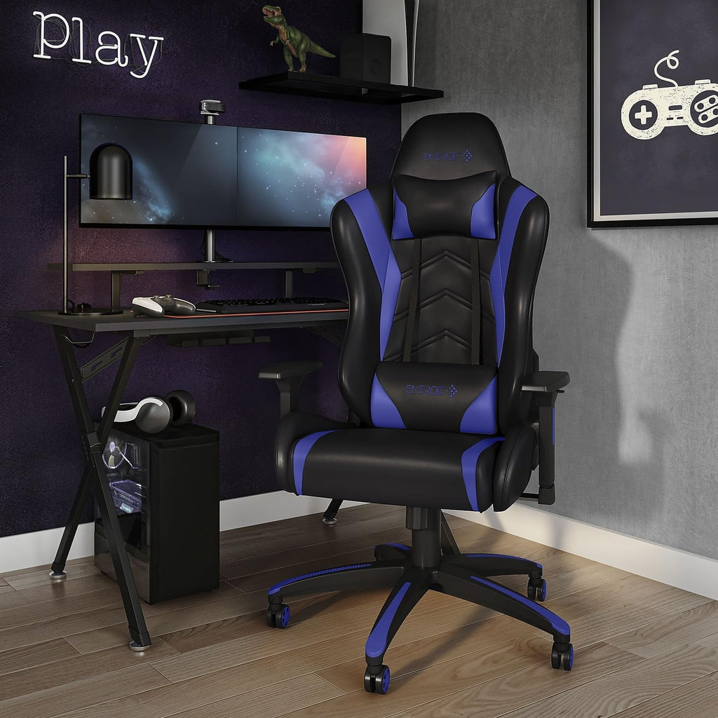 Blue Gaming Chair T2017