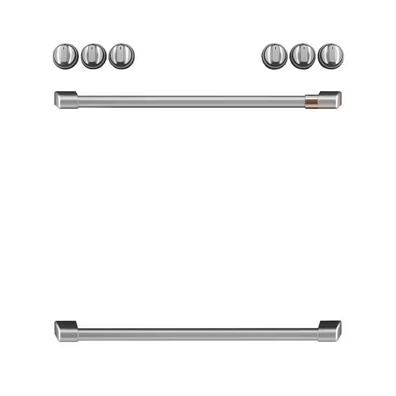 Electric Range Handle and Knob Kit in Brushed Stainless X35225