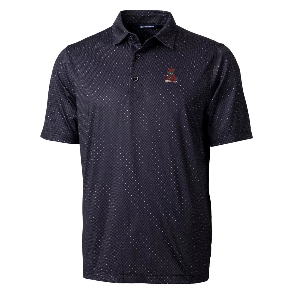 Men's Black Stretch Polo N9404