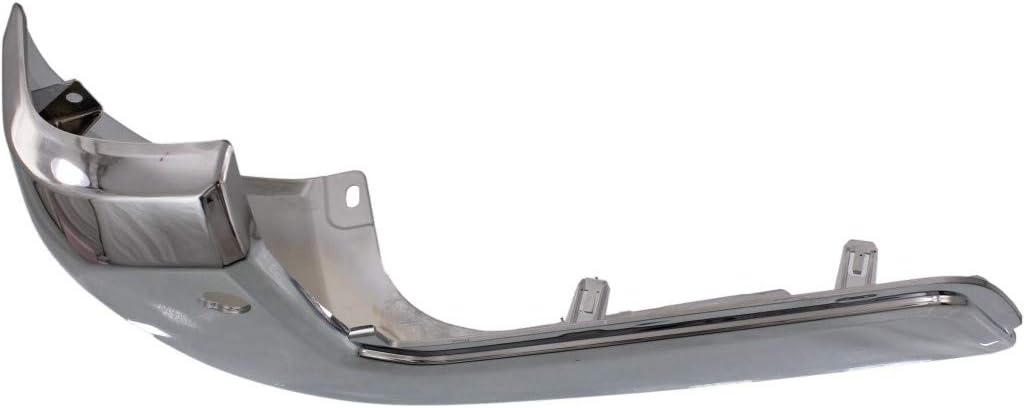 Chrome Plastic Rear Bumper End Cap Pair for Toyota Tacoma 2016-2020 T181716