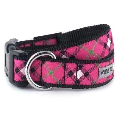 Plaid Dog Collar M6077