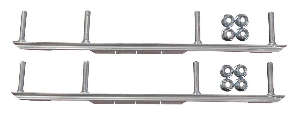 Yellow MTX Snowmobile Skis Complete Kit O973718