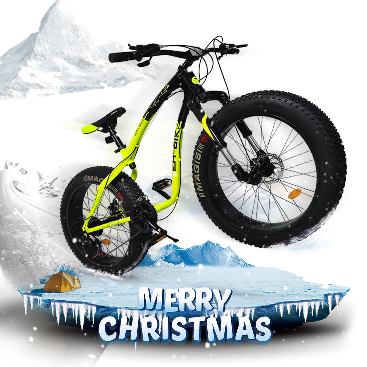 26-inch Fat Tire 21-Speed Mountain Bike K2006