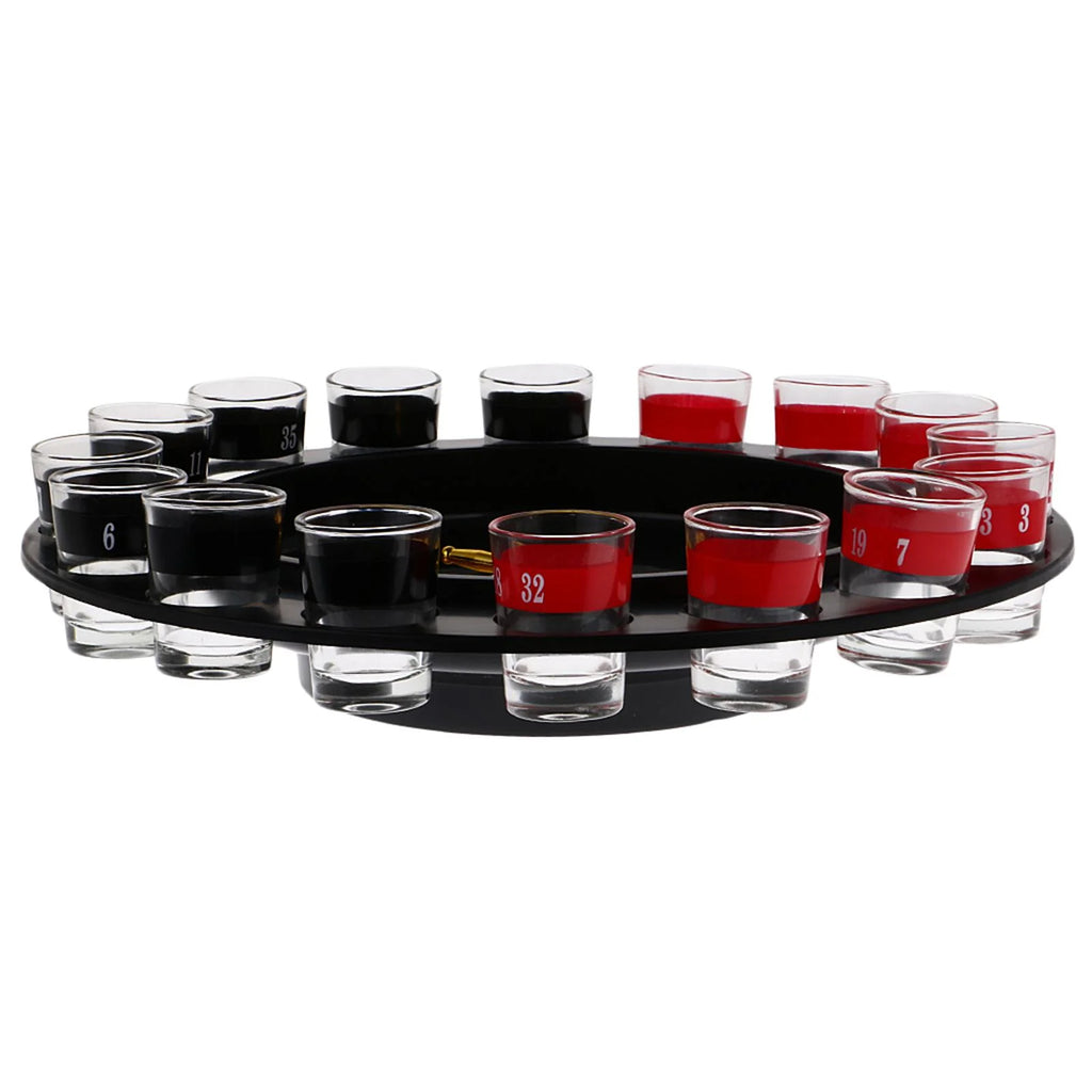 Drinking Roulette Set Glass for Party Game L77059