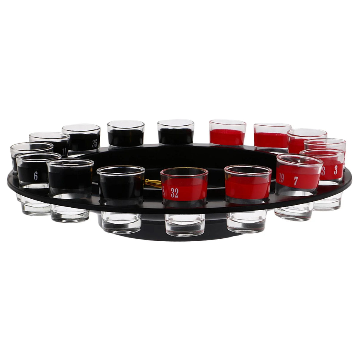 Drinking Roulette Set Glass for Party Game L77059