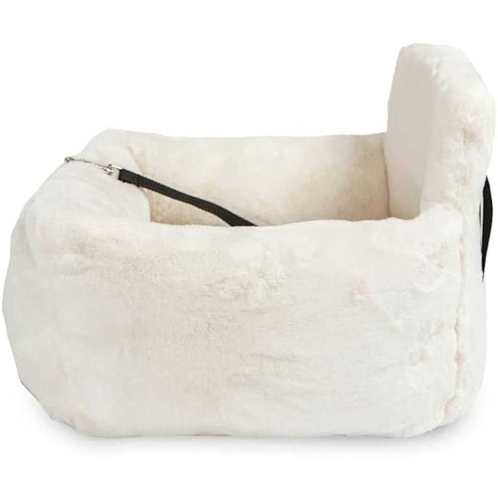Ivory Dog Car Seat Bed A44784