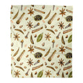 Light Beige Flannel Throw Blanket 50x60 Inches A28916