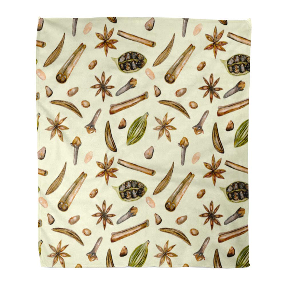 Light Beige Flannel Throw Blanket 50x60 Inches A28916
