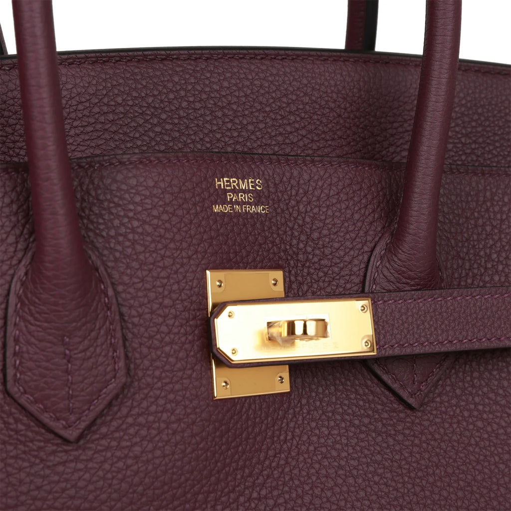 Cassis Togo Leather Handbag Z10355
