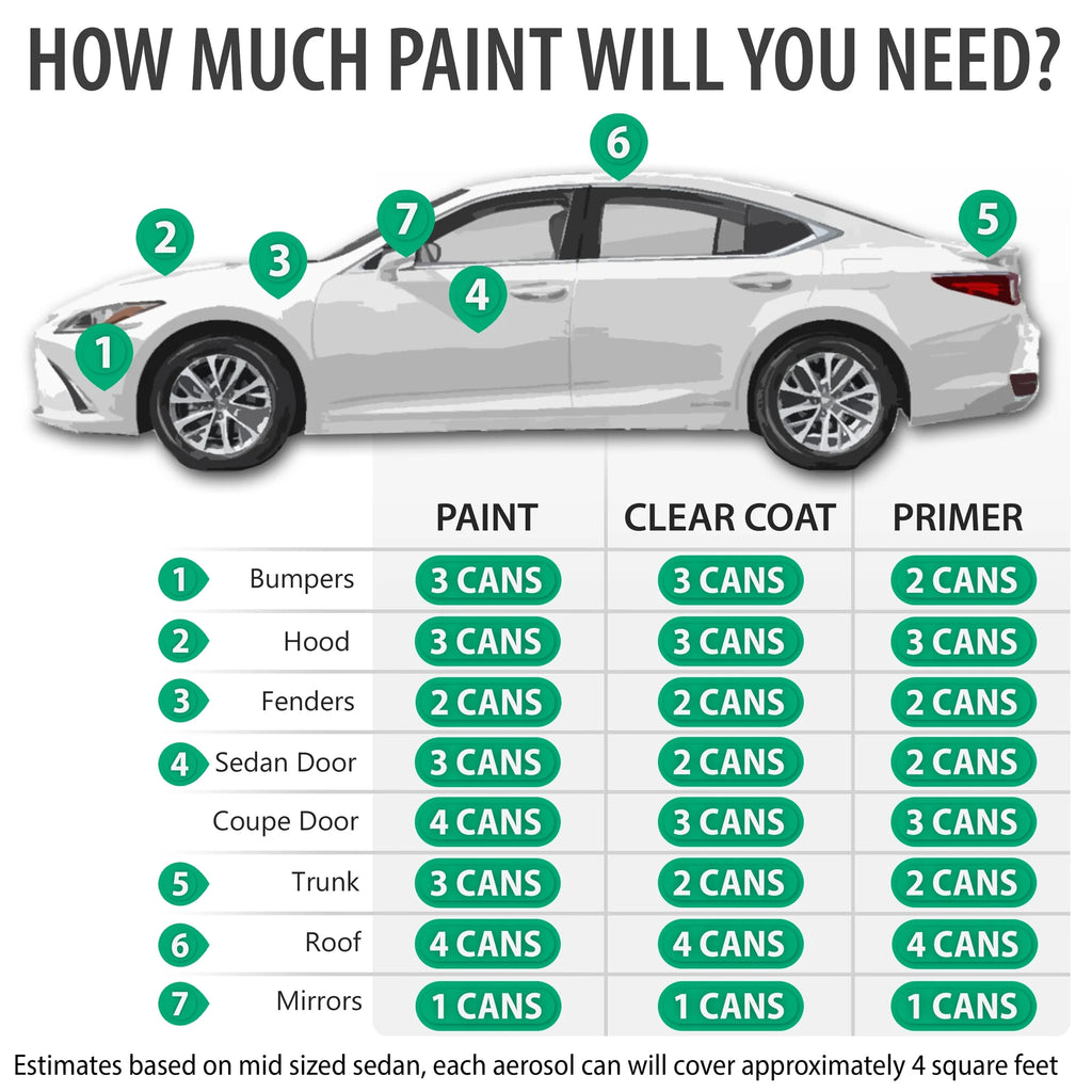 Azure Blue Pearl Automotive Touch Up Paint Spray Basic Kit W41539