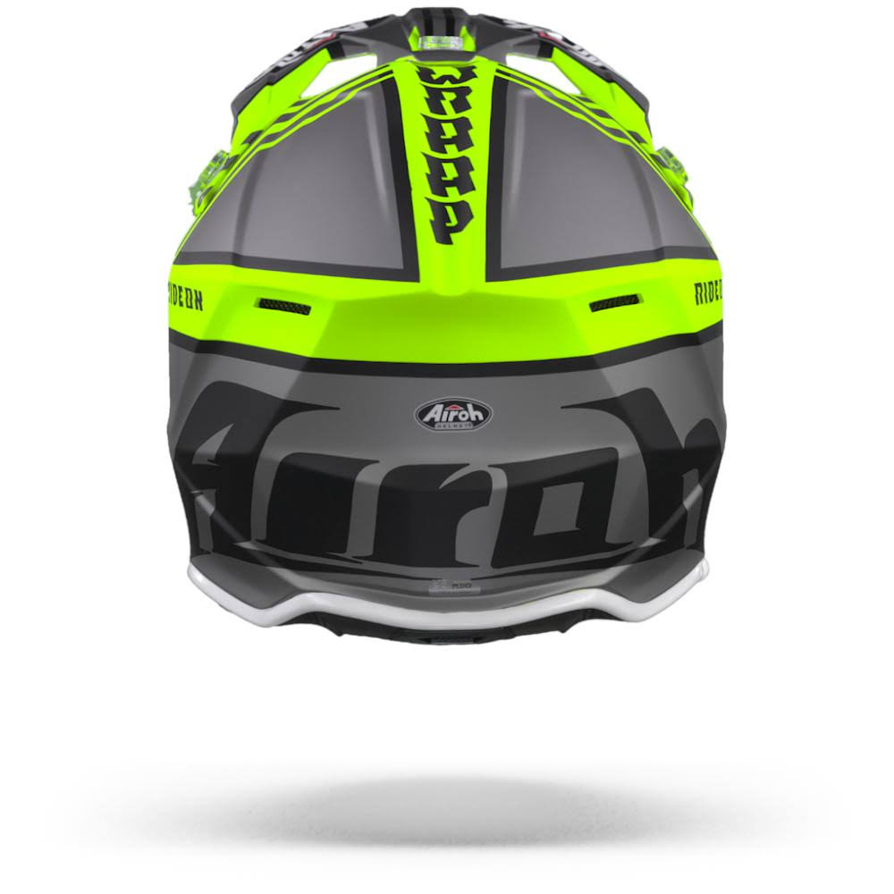 Helmet Wraap Broken Yellow Matt Size M N5019