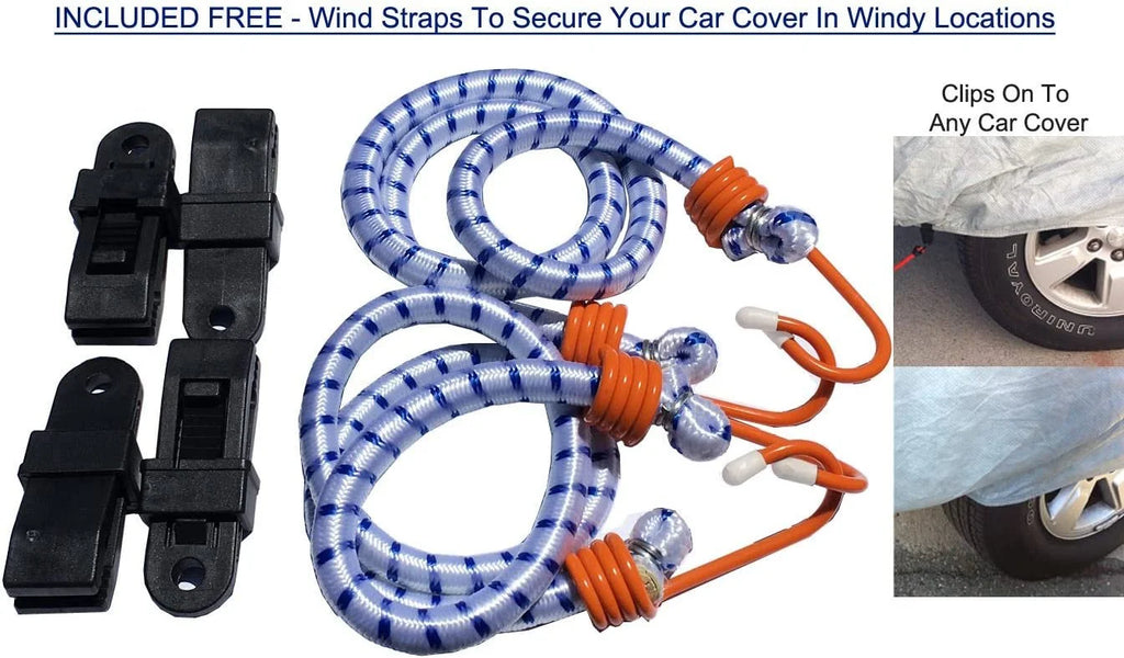 Weatherproof Car Cover with Fleece Lining R188435