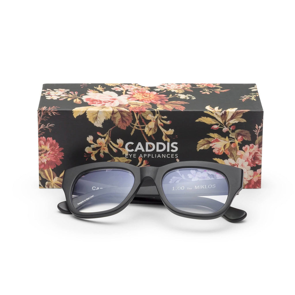 Matte Black Blue Light Reading Glasses P4658