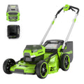 60V 21 Self Propelled Lawn Mower with 8.0 Ah Battery & Rapid Charger U415