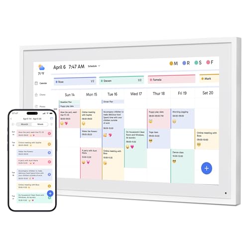 15.6" Digital Calendar Chore Chart I34139
