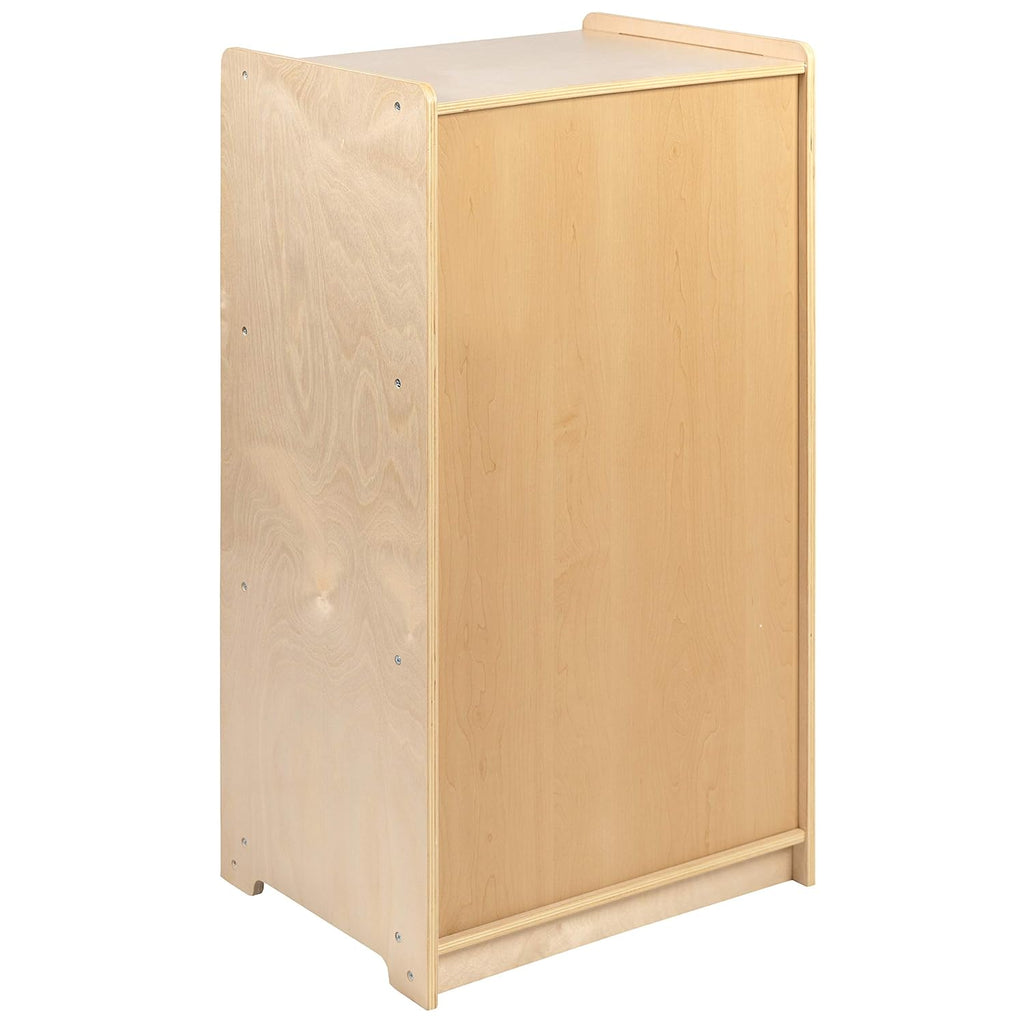 Wooden 3 Section School Classroom Storage Cabinet S782