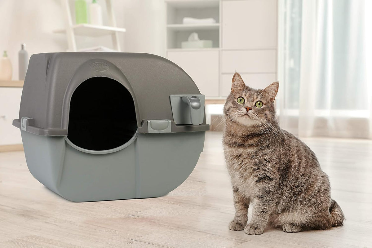 Self-Cleaning Litter Box, Regular, Taupe K457