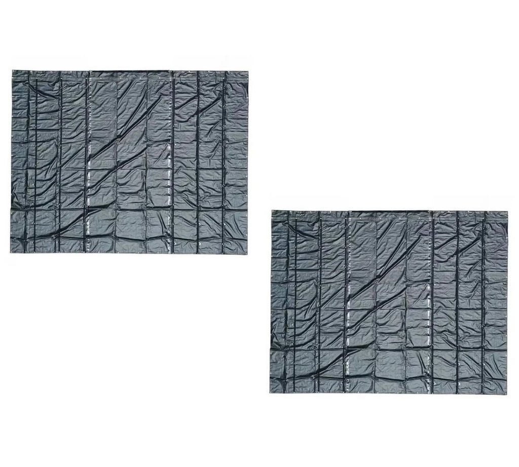 2 Pack 20' x 24' Heavy Duty Flatbed Truck Tarps J7201
