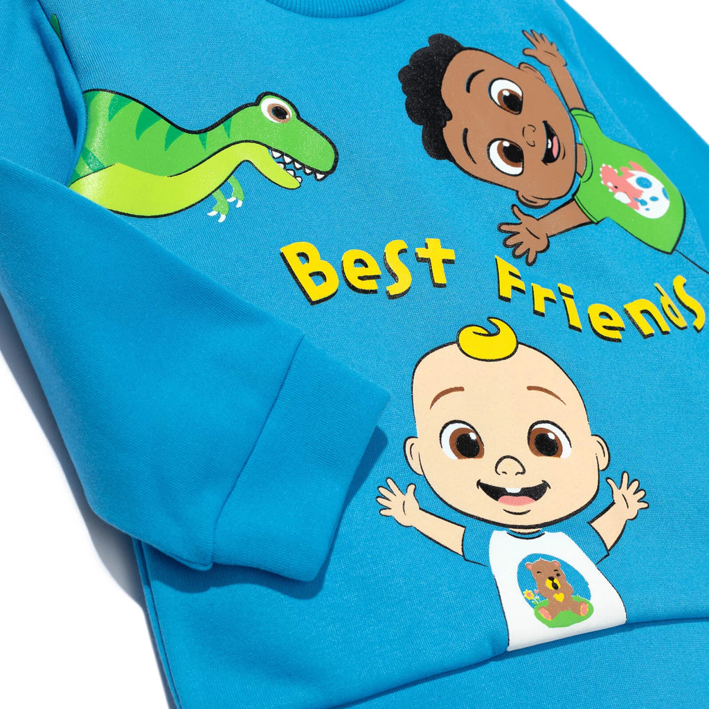 Toddler Boys Fleece Pullover Sweatshirt and Pants Set T708