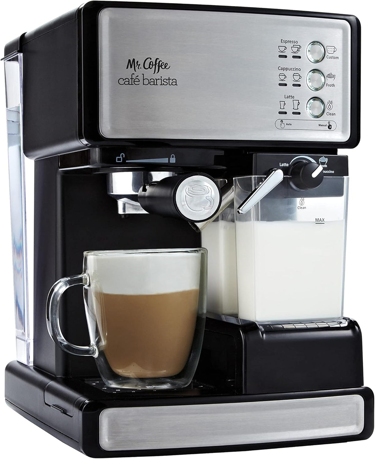 Silver Espresso and Cappuccino Maker H26447