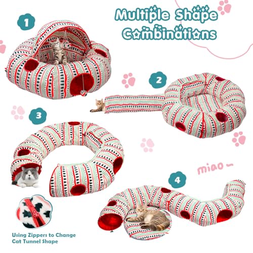 Plush Cat Tunnel Bed Q764729