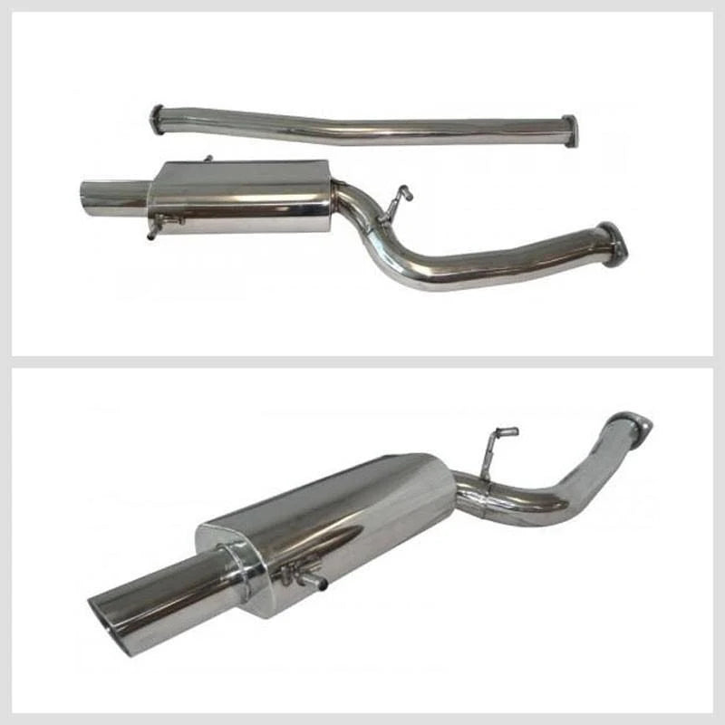 Oval Muffler Catback Exhaust System Z48158