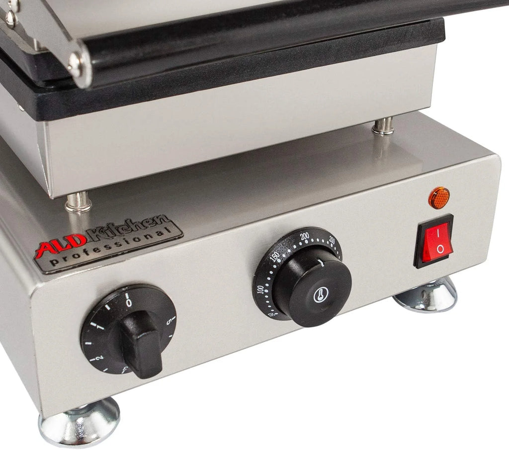Belgian Waffle Maker, Stainless Steel Nonstick, 110V (4 X Squares) C861