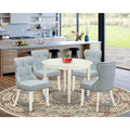 Wooden Dining Table Set of 4 Chairs C334