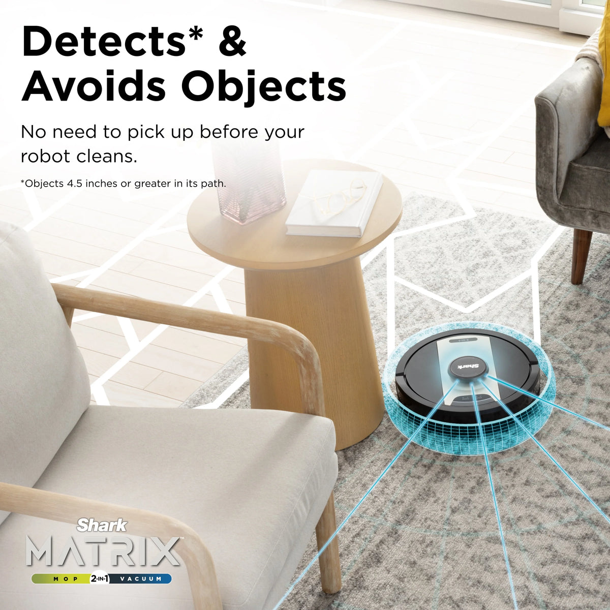 2-in-1 Robot Vacuum & Mop A177546