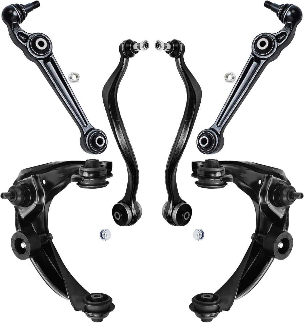 Front Upper Lower Control Arm 6pc Set W417