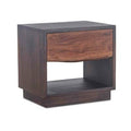 Acacia Wood 1 Drawer Nightstand K37152