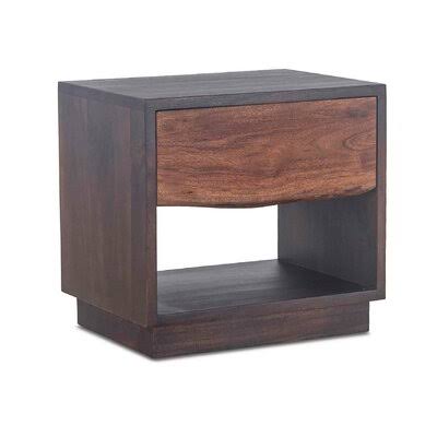 Acacia Wood 1 Drawer Nightstand K37152