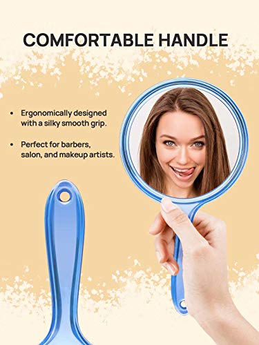 Double-Sided Handheld 1X/3X Magnifying Hand Mirror F7991