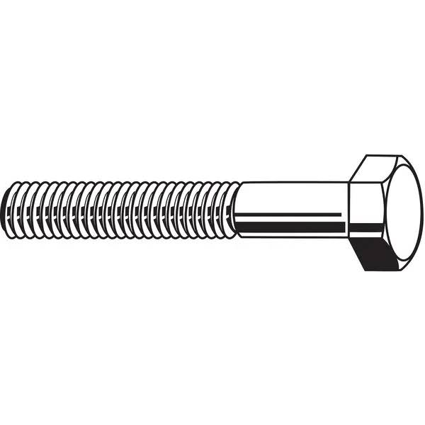 3/8-24X1 Steel Hex Head Cap Screw H889
