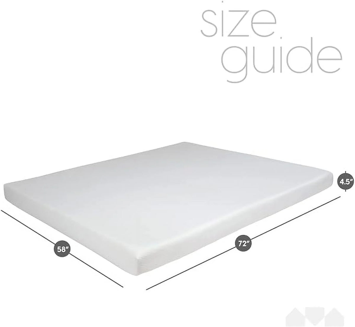 Memory Foam Replacement Mattress for Queen Size Sleeper Sofa Bed G6410