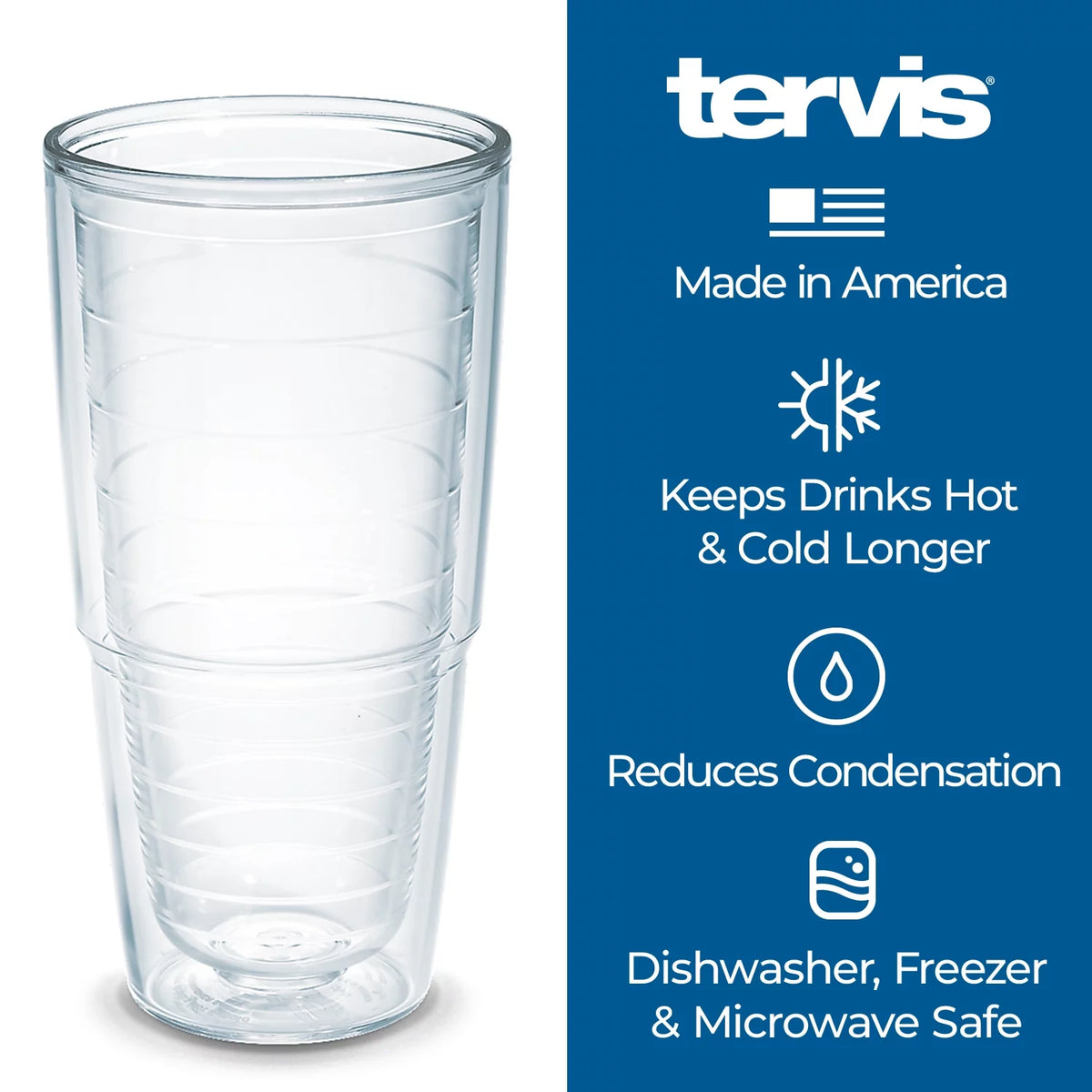 Double Walled Insulated Tumbler Travel Cup 24oz W6308