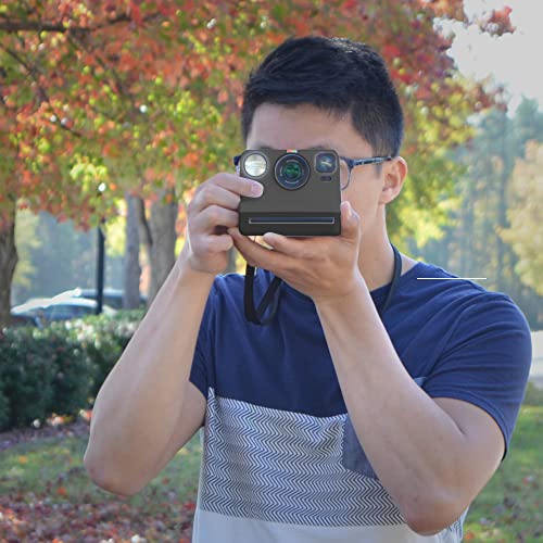 Black I-Type Instant Film Camera with B&W Film Pack G1585