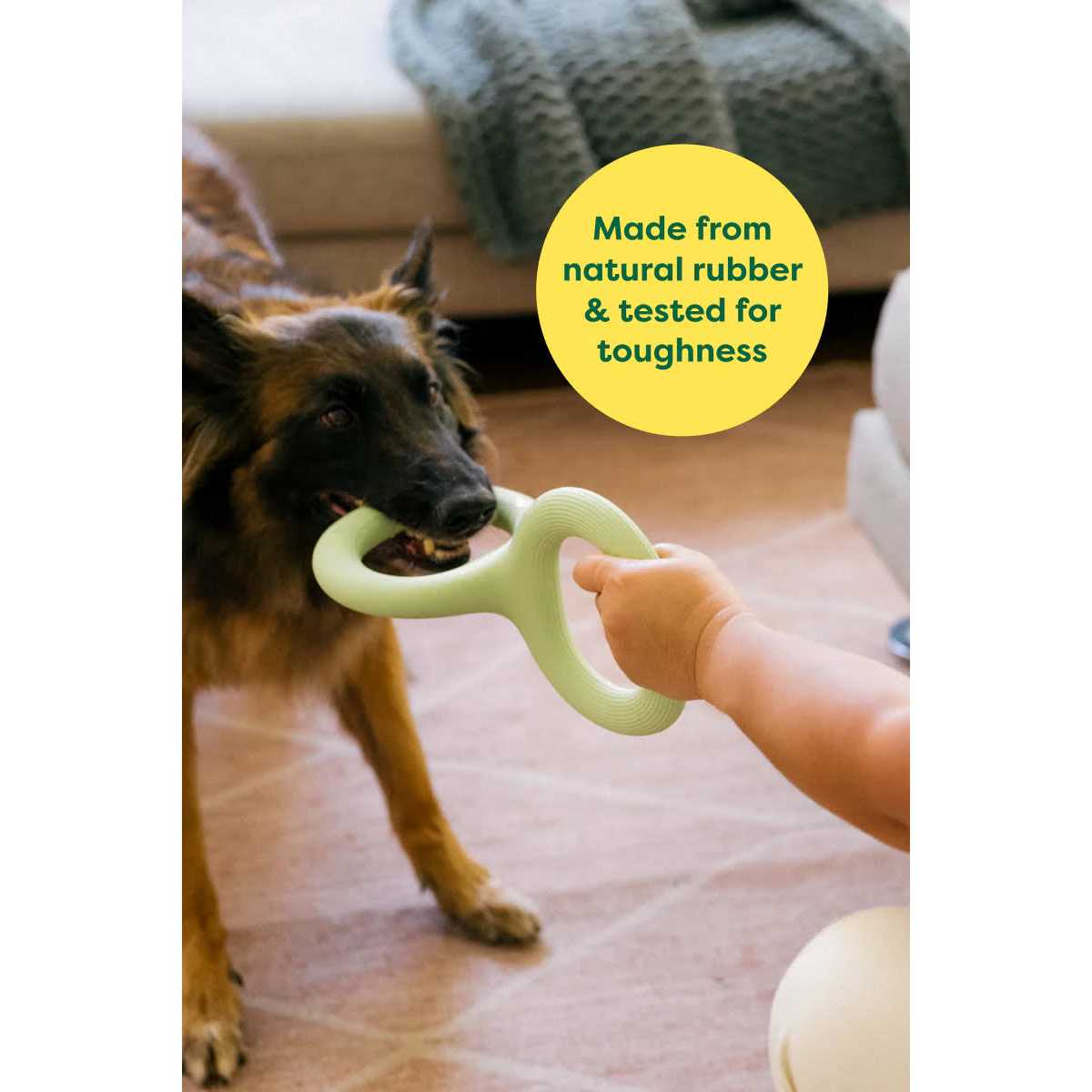 Dog Tug Toy Rubber G472233