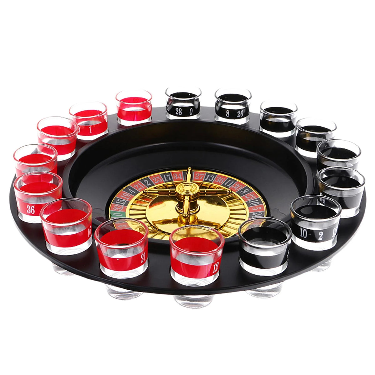 Drinking Roulette Set Glass for Party Game L77059