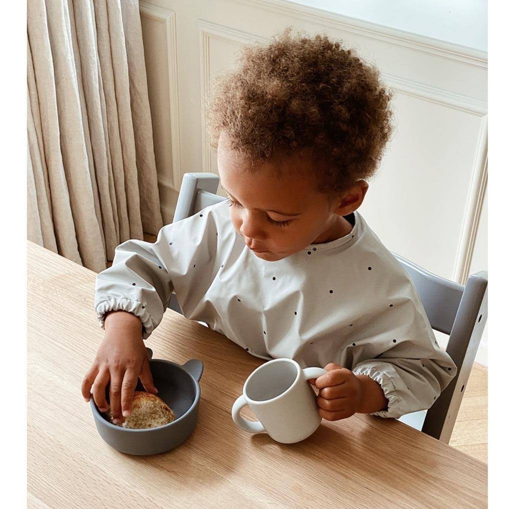 2-Pack Kids Bibs Grey X784