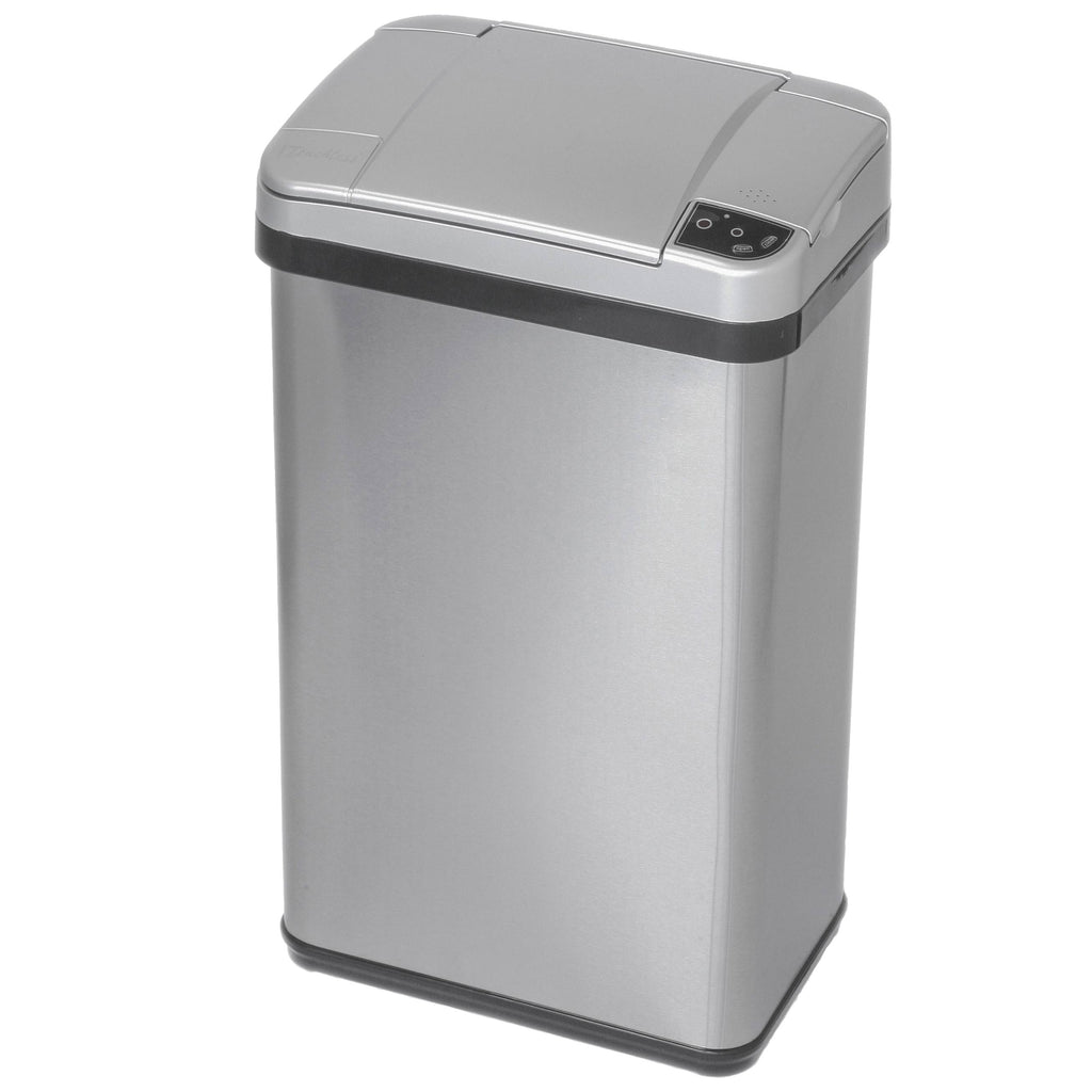 4 gal Stainless Steel Motion Sensor Trash Can C671257