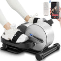 Under Desk Elliptical, Electric Seated Foot Pedal Exerciser with LCD Display Monitor, Remote Control S99969