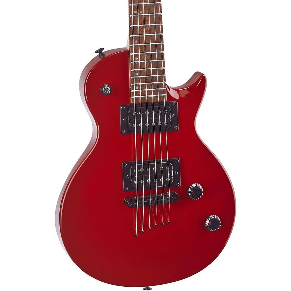 Vintage Cherry Short-Scale Electric Guitar U99563