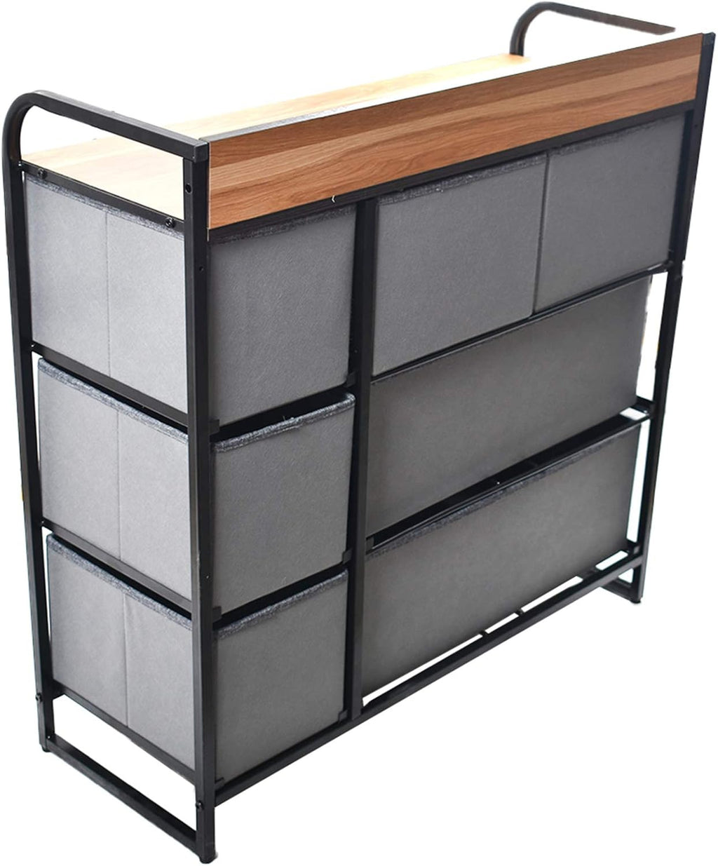 Brown 5 Drawer Storage Cabinet Dresser C65730