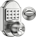 Keyless Entry Keypad Deadbolt Door Lock 304 Stainless Steel Mechanical Y36279