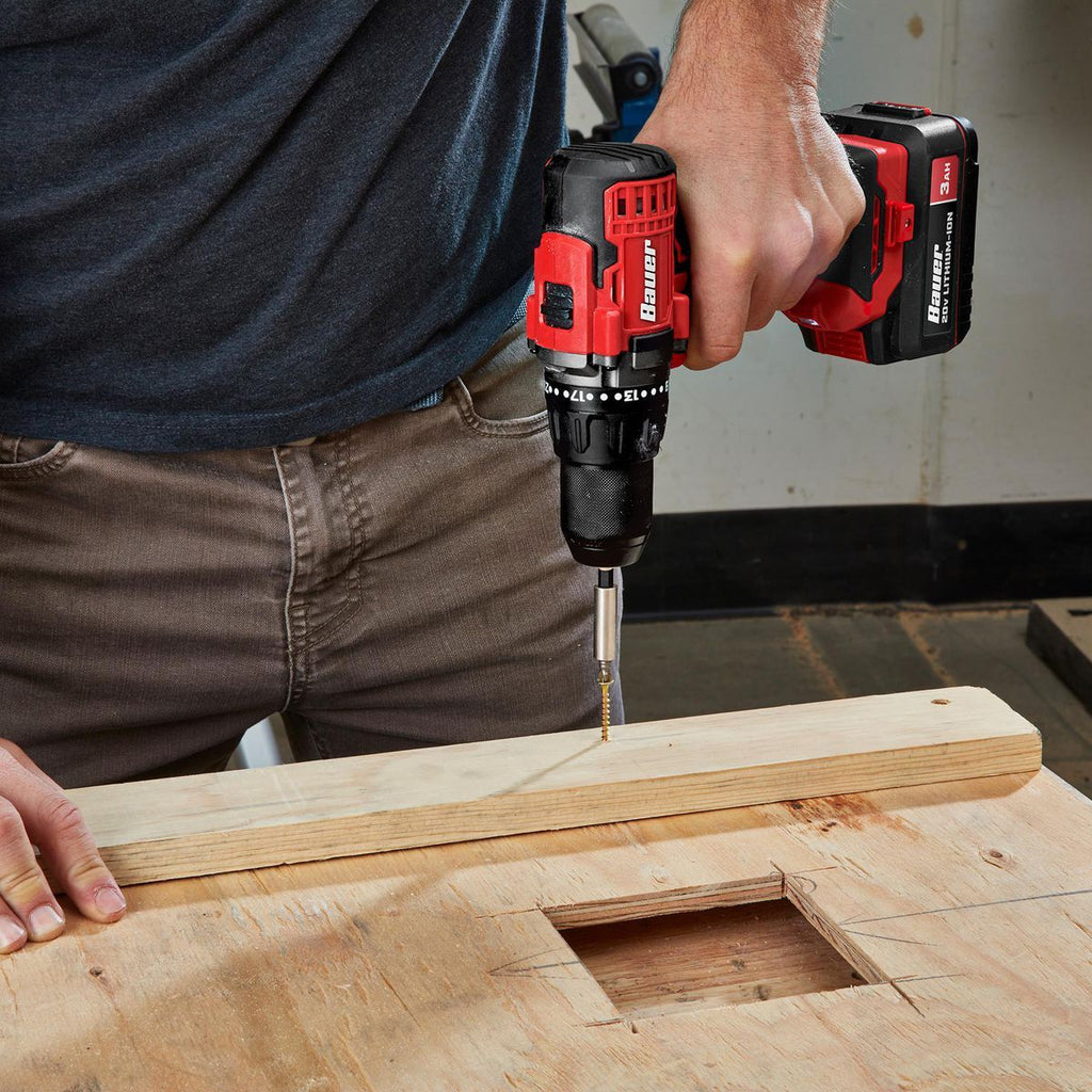 20V Cordless 1/2 in. Drill/Driver Kit with Battery and Charger J3170