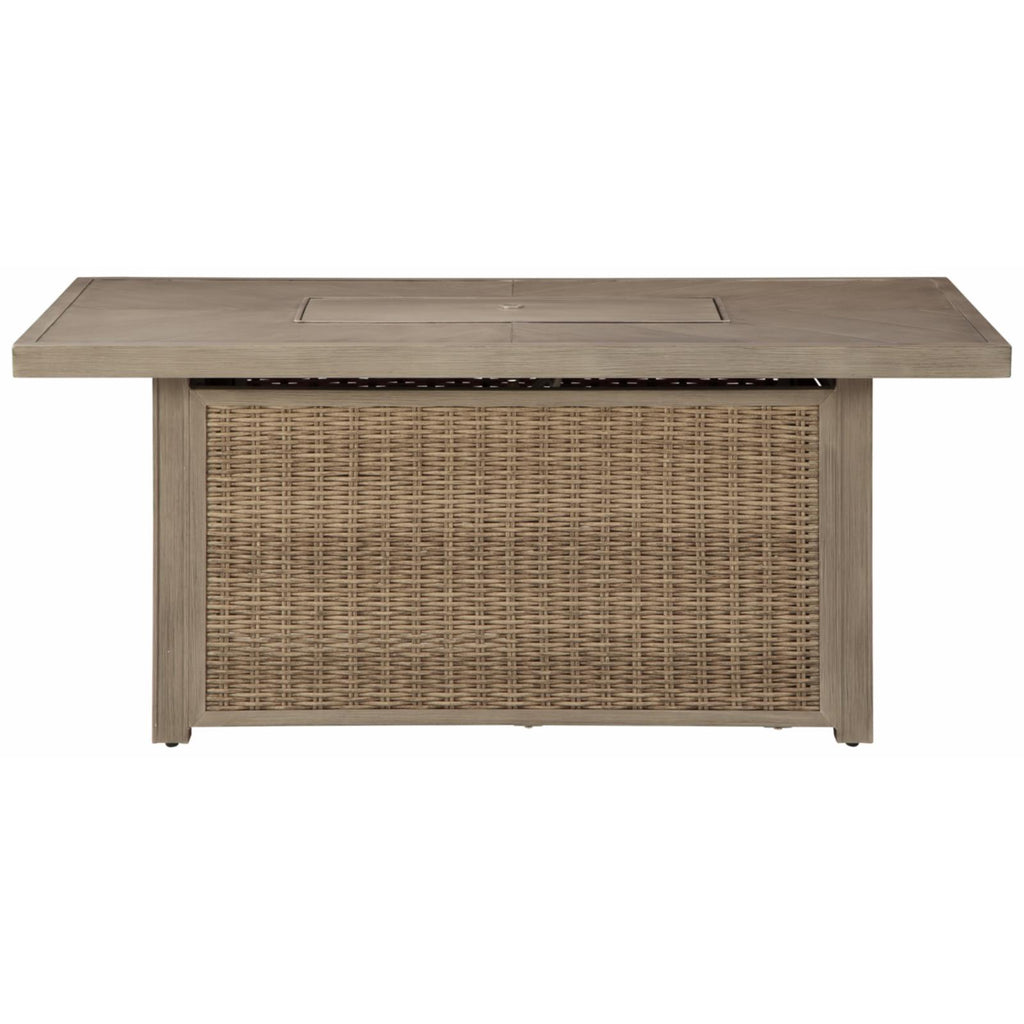 Rectangular Fire Pit Table in Beige C384624